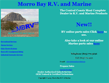 Tablet Screenshot of morrobayrv.com